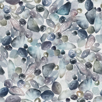 Samples - Pebbles Printed Fabric Sample Swatch Slate Voyage Maison
