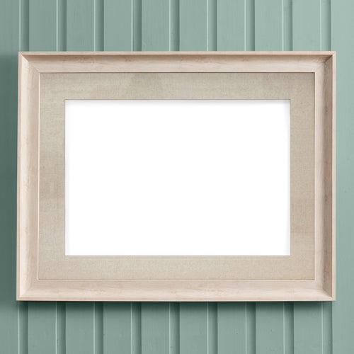 Plain Cream Wall Art -  Wooden Picture Frame Birch Voyage Maison