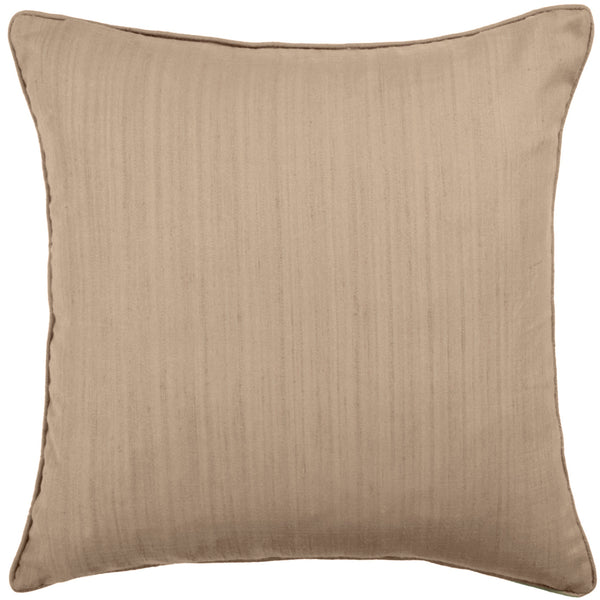 Rainfall Desert Embroidered Feather Filled Cushion Beige Cushions Additions Voyage Maison