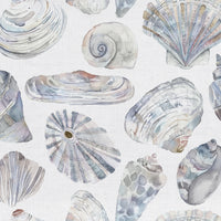 Samples - Rockpool Printed Fabric Sample Swatch Slate Voyage Maison