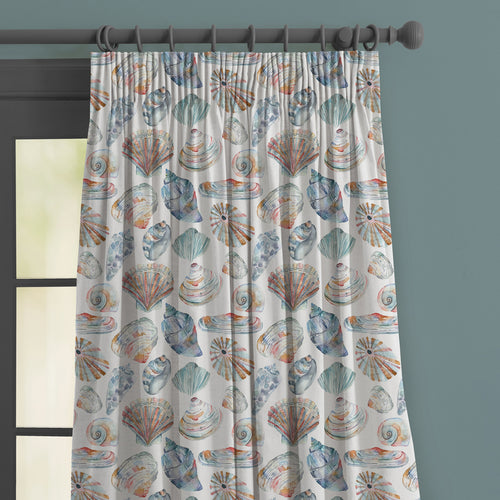 Abstract Multi M2M - Rockpool Printed Made to Measure Curtains Cobalt Voyage Maison