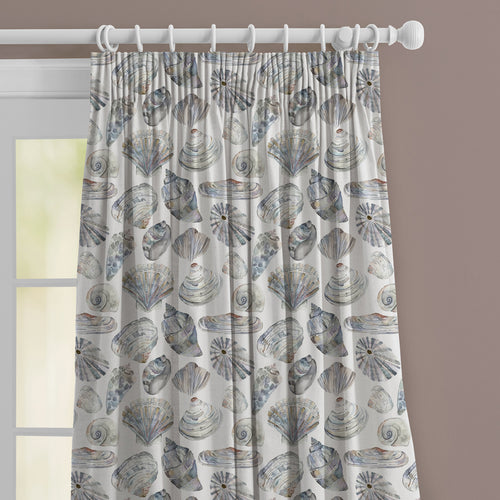 Abstract Grey M2M - Rockpool Printed Made to Measure Curtains Slate Voyage Maison