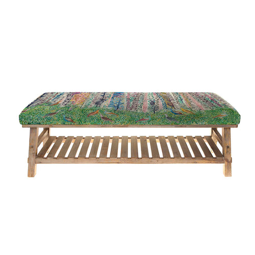  Purple Furniture - Rupert  Bench Whimsical Tale Dawn Voyage Maison