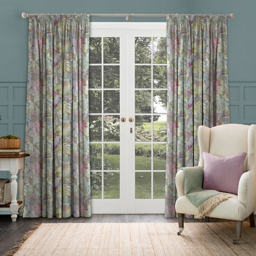Floral Pink M2M - Salvador Printed Made to Measure Curtains Summer Voyage Maison