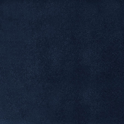 Plain Blue Fabric - Sapphire Plain Velvet Fabric (By The Metre) Ink Voyage Maison