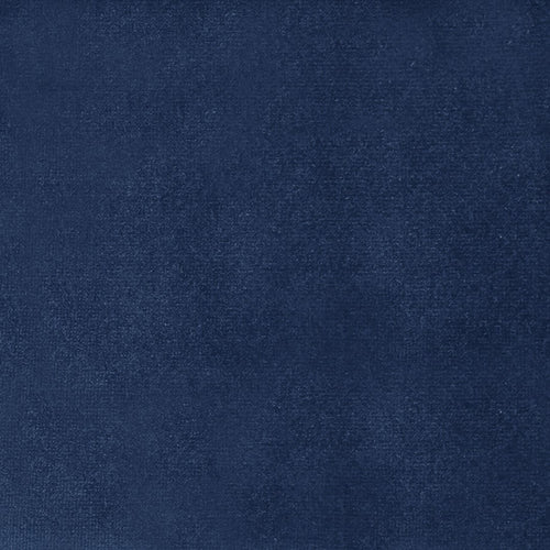 Plain Blue Fabric - Sapphire Plain Velvet Fabric (By The Metre) Riviera Voyage Maison