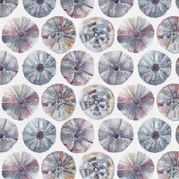 Samples - Sea Urchin Printed Fabric Sample Swatch Abalone Voyage Maison