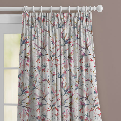 Floral Pink M2M - Seaweed Printed Made to Measure Curtains Abalone Voyage Maison