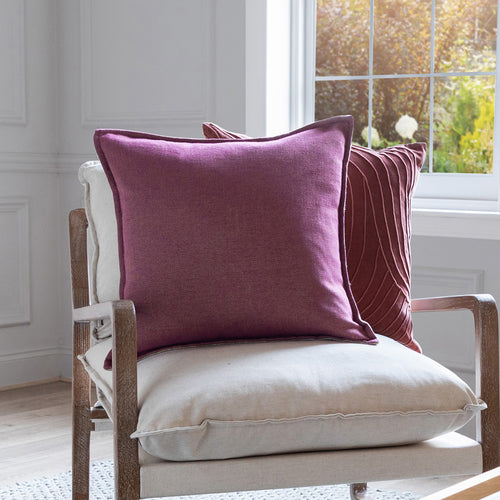 Voyage Maison Selkirk Feather Cushion in Grape