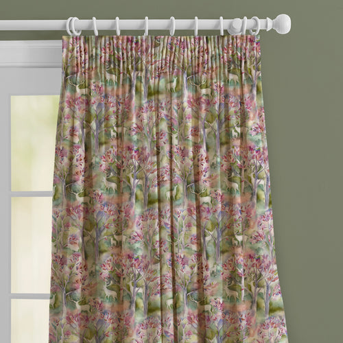 Animal Pink M2M - Seneca Forest Printed Made to Measure Curtains Spring Voyage Maison