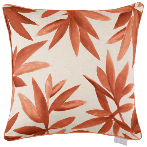 Additions Silverwood Printed Feather Cushion in Amber