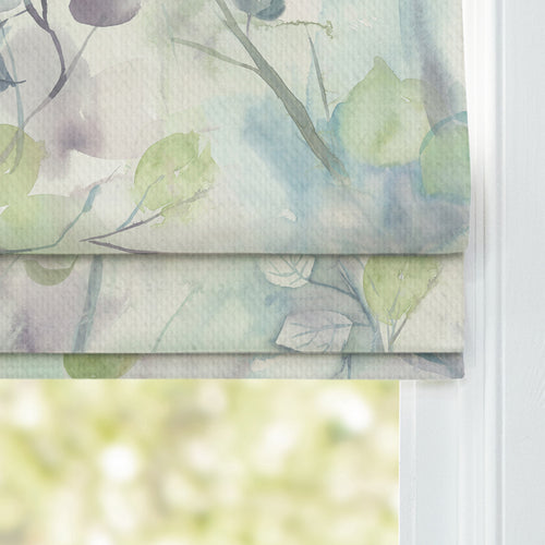 Sola Printed Linen Made to Measure Roman Blinds Opal