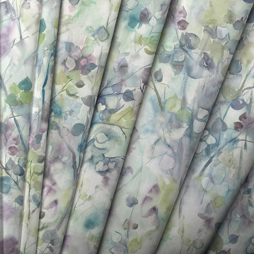 Floral Green M2M - Sola Printed Made to Measure Curtains Opal Voyage Maison