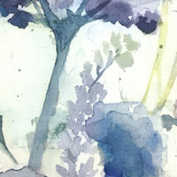 Samples - Sorong Printed Fabric Sample Swatch Violet Voyage Maison