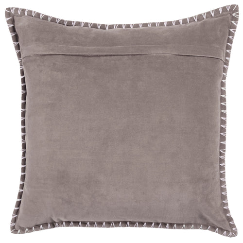 Additions Stitch Embroidered Feather Cushion in Lavender