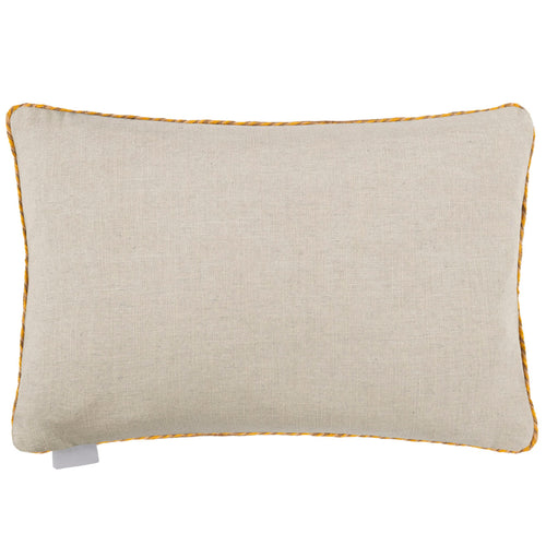 Abstract Brown Cushions - Tallulah Printed Feather Filled Cushion Sepia Voyage Maison