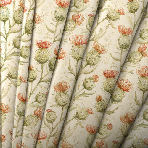 Floral Orange M2M - Thistle Glen Printed Made to Measure Curtains Autumn Voyage Maison