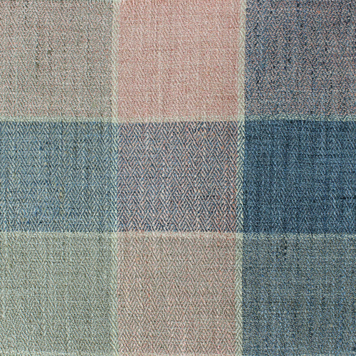 Check Pink Fabric - Thornbury Woven Jacquard Fabric (By The Metre) Blush Voyage Maison