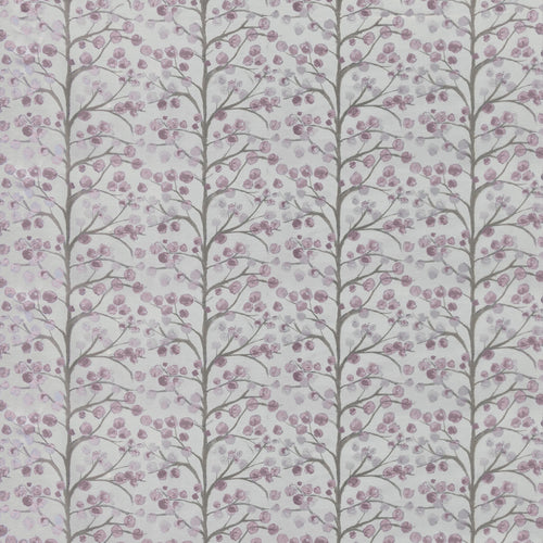 Abstract Purple Fabric - Topola Woven Jacquard Fabric (By The Metre) Damson Voyage Maison