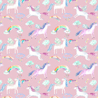 Samples - Unicorn Dance Printed Fabric Sample Swatch Blossom Voyage Maison