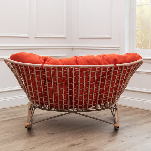 Voyage Maison Cushioned Rocking Clearance Chair in Tangerine