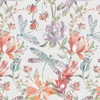 Samples - Volatus Printed Fabric Sample Swatch Cinnamon Voyage Maison