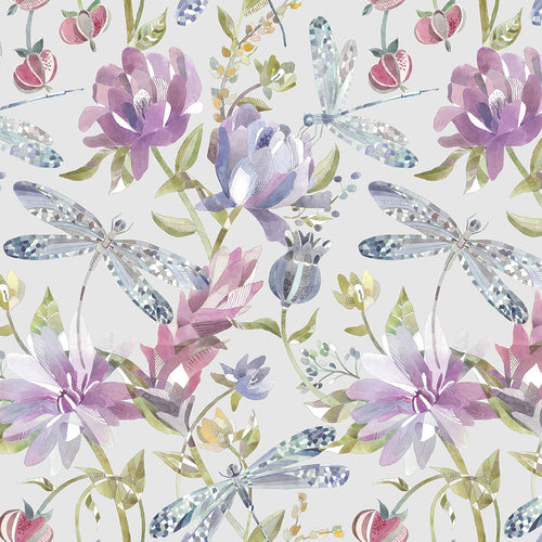 Floral Purple M2M - Volatus Printed Made to Measure Curtains Sorbet Voyage Maison