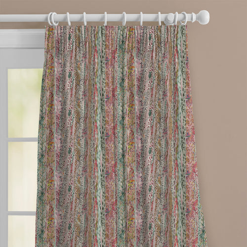 Woodland Pink M2M - Whimsical Tale Printed Cotton Made to Measure Curtains Blush Voyage Maison