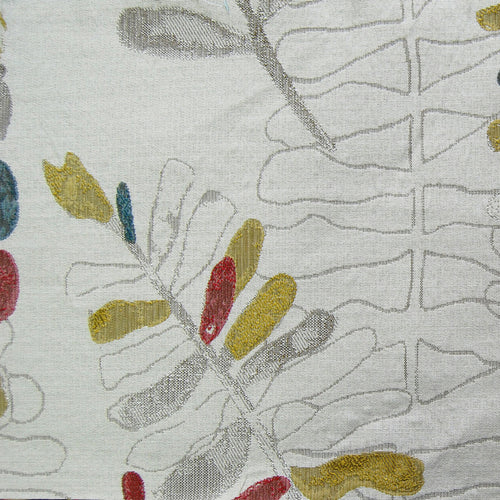 Floral Yellow Fabric - Whitley Woven Jacquard Fabric (By The Metre) Carnival Voyage Maison