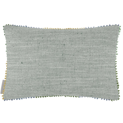 Woodland Green Cushions - Wilderness Printed Feather Filled Cushions Topaz Voyage Maison