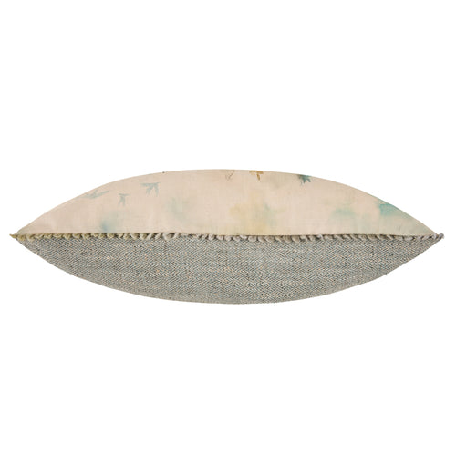 Woodland Green Cushions - Wilderness Printed Feather Filled Cushions Topaz Voyage Maison