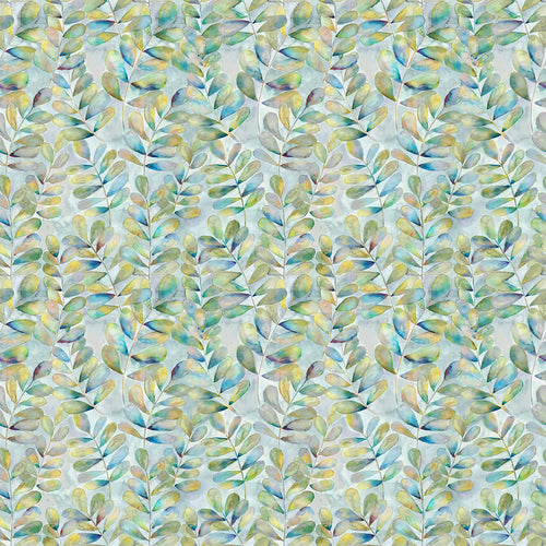 Floral Blue Fabric - Willowsmere Printed Cotton Fabric (By The Metre) Sky Voyage Maison