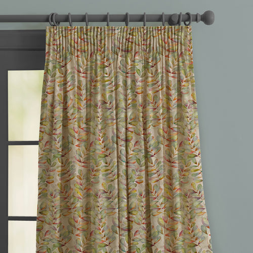 Floral Orange M2M - Willowsmere Printed Made to Measure Curtains Coral Voyage Maison