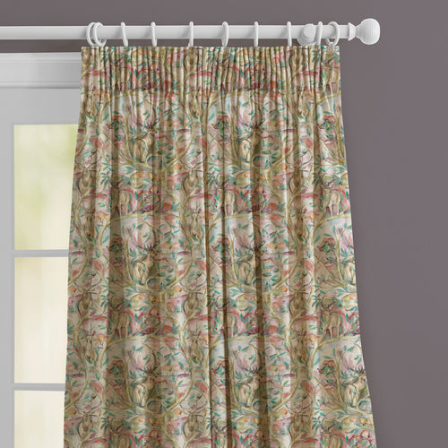 Animal Multi M2M - Winlater Printed Made to Measure Curtains Russett Voyage Maison