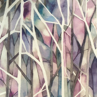 Samples - Woodbury Printed Fabric Sample Swatch Loganberry Voyage Maison