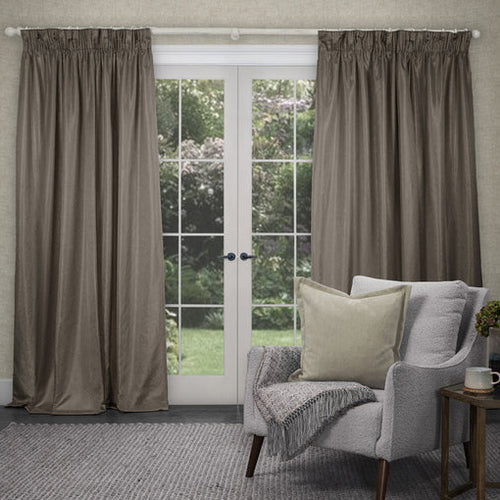 Brown Curtains