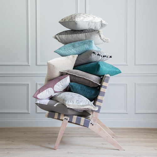 Collection Of Cool Toned Cushions