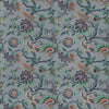 Adhira Printed Cotton Fabric (By The Metre) Sapphire