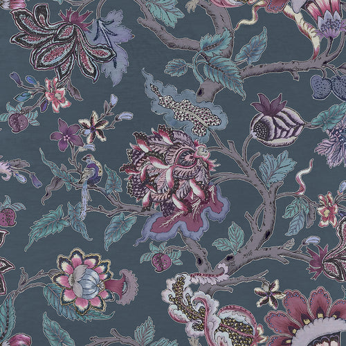 Samples - Adhira Printed Fabric Sample Swatch Storm Voyage Maison