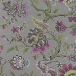 Adhira Printed Cotton Fabric (By The Metre) Violet
