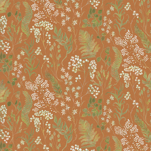Samples - Aileana Printed Fabric Sample Swatch Amber Voyage Maison