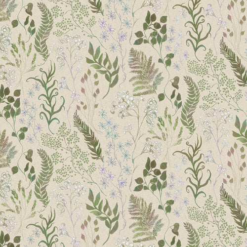 Samples - Aileana Printed Fabric Sample Swatch Jasmine Voyage Maison