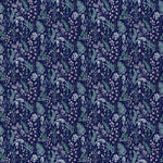 Aileana Printed Cotton Fabric (By The Metre) Ocean