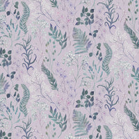 Voyage Maison Aileana Printed Fabric Sample Swatch in Viola