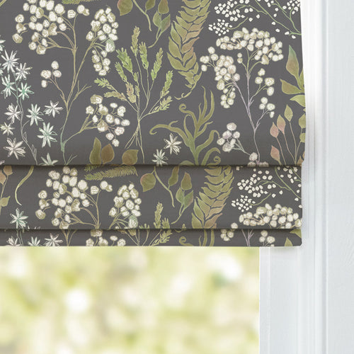 Floral Purple M2M - Aileana Printed Cotton Made to Measure Roman Blinds Aster Voyage Maison