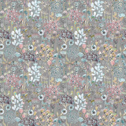 Voyage Maison Ailsa Printed Cotton Fabric Remnant in Granite