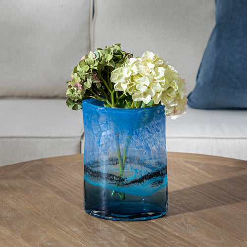 Blue Glassware - Alaborg Hand-Blown Vase Cobalt Voyage Maison
