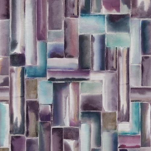 Samples - Albers Printed Fabric Sample Swatch Amethyst Voyage Maison