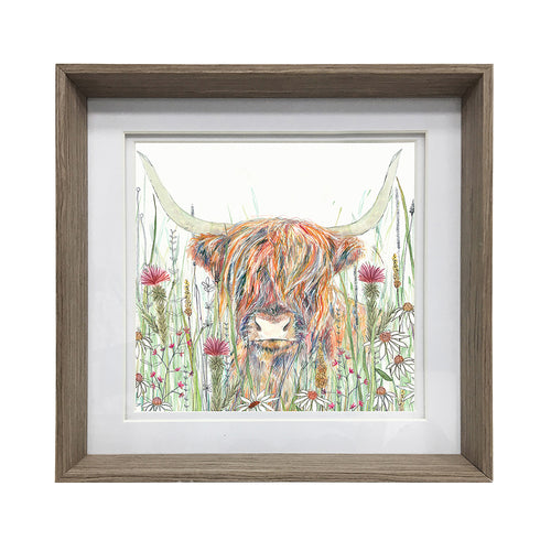 Animal Brown Wall Art - Alfie  Framed Print Nut Voyage Maison