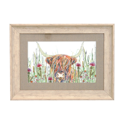 Alfie Framed Print Birch